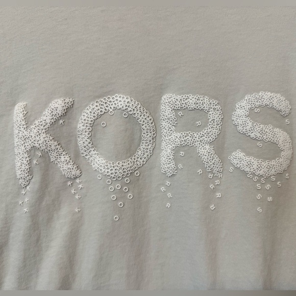 Michael Kors Logo Tshirt Size Medium - Picture 3 of 7